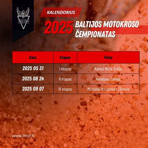 Motokroso kalendoriaus fragmentas