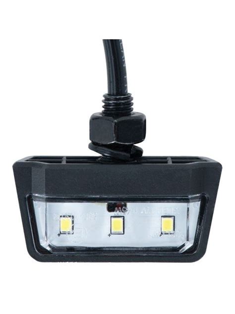 Tematinė nuotrauka: LED numerio apšvietimas ant motociklo