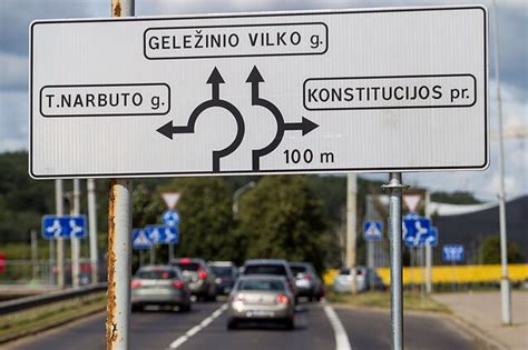 Infografika: kelio ženklų sąrašas ir teisinės nuostatos
