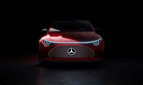 Koncepcinio CLA klasės automobilio interjero vizualizacija