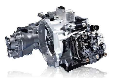 schematinė DSG pavarų dėžės sandara su dviguba sankaba