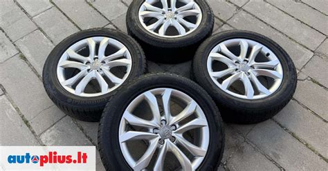 Įvairių dydžių ir gamintojų naudoti ratlankiai automobiliams