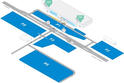 Helsinkio Vakarų terminalo 2 parkavimo aikštelės žemėlapis