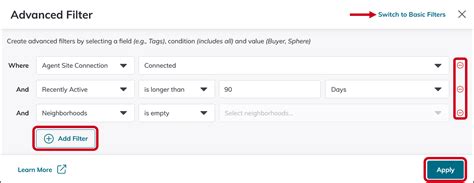 Screenshot or illustration of RRR.lt's advanced search and filter interface