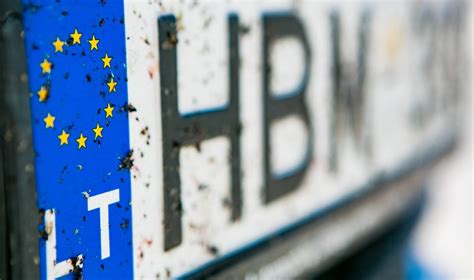Elektrinių ir hibridinių automobilių numerių ženklų pokyčiai