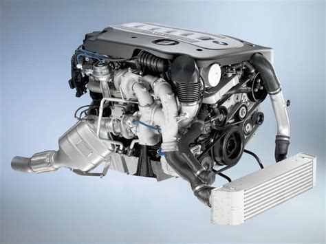 BMW N57 variklio schema su turbokompresoriumi