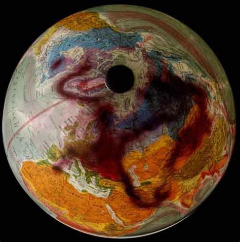 Vizualizacija, kaip radioaktyvus debesis pasklido po Europą po Černobylio avarijos