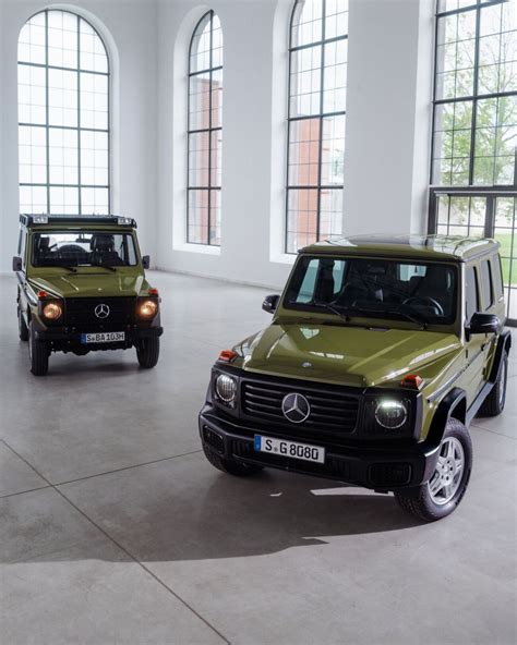 Mercedes-Benz G klasės istorijos infografika
