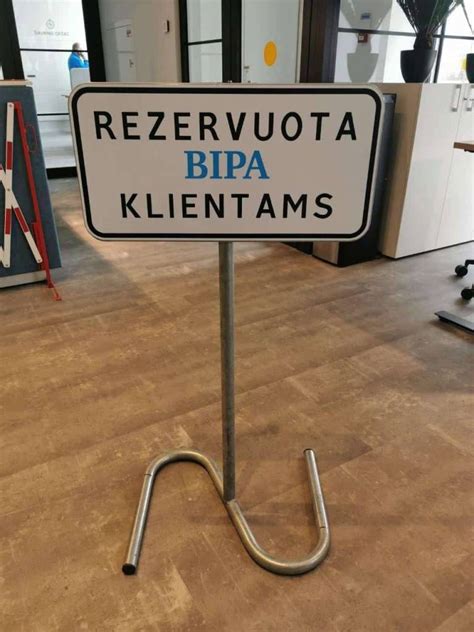 Inžinerinė diagrama: kelio ženklo stulpų gamybos procesas