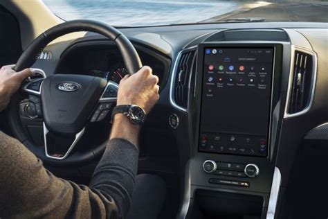 Ford SYNC 4A multimedijos sistemos naudotojo sąsaja