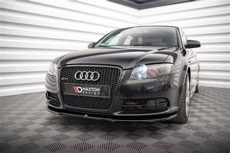 Audi A4 B7 S-line interjeras su akcentu ant kokybiškų medžiagų