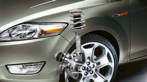 Automobilio važiuoklės spyruoklių ir amortizatorių sistema