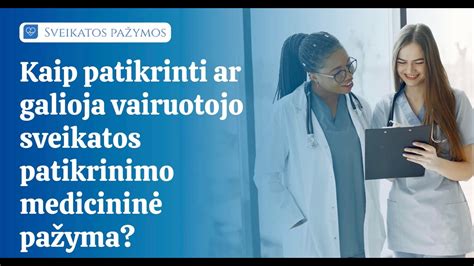 Teminė nuotrauka, vaizduojanti medicininės apžiūros patikrą vairuotojams