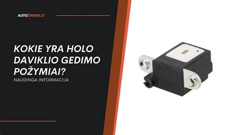 Volvo T6 variklio holo daviklio ir smagračio diagrama