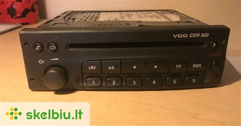 Opel radijo ekrane rodomas 