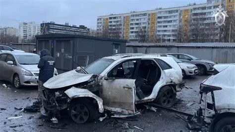 Automobilio sprogimas Maskvoje, kuriame žuvo generolas Fanilas Sarvarovas