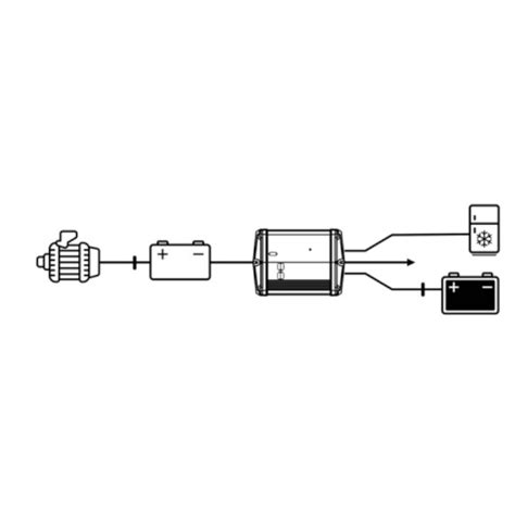 Techninė diagrama, iliustruojanti akumuliatoriaus įkrovimo ciklus