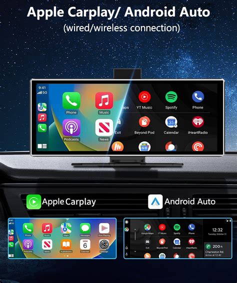 Pavaizdavimas, kaip Android Auto ir Apple CarPlay veikia automobilio multimedijos ekrane