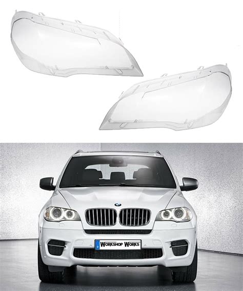 Naujųjų BMW X5 ir X6 priekinių žibintų ir buferio dizaino detalės