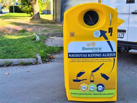 Nuotrauka, vaizduojanti specialius konteinerius baterijoms