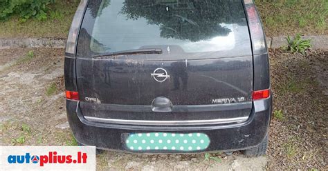 Opel Meriva kėbulo detalių, kuriose dažniausiai atsiranda rūdžių, nuotraukos