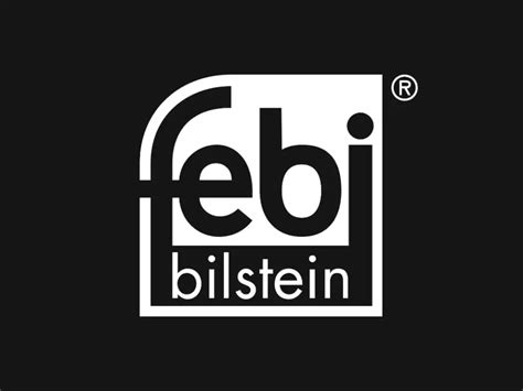 febi logotipas ir įvairių techninių skysčių pakuotės