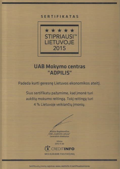 infografika su pagrindiniais UAB Mokymo centras „ADPILIS“ rodikliais (pvz., darbuotojų skaičius, veiklos metai)