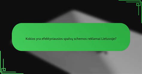 Infografinė schemos ir sailenblokų sąsajų vaizdas