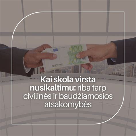 Infografika: Teisinių nuostatų poveikio skolininko atsakomybei