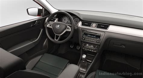 Skoda Rapid interior showing spaciousness