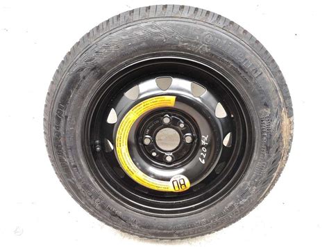 Schema, iliustruojanti skirtingus atsarginių ratų ir laikinių remonto komplektų tipus