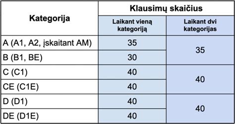Diagrama: KET egzamino klaidų skaičius pagal kategorijas