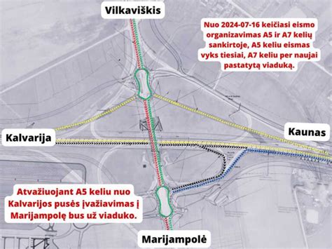 Avarijos vieta ir vaizdas kelių sankirtoje