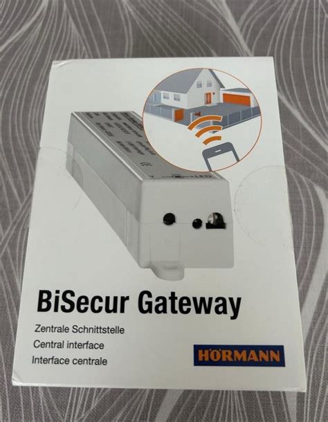 Infografika: Hörmann BiSecur Gateway ir Smart Home integracija