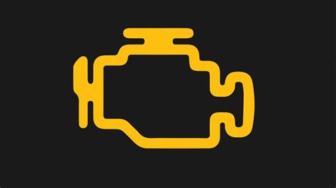 Tematinė nuotrauka: sunkvežimis kelyje su užsidegusia variklio gedimo lempute
