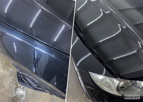 Automobilių estetikos atnaujinimo pavyzdys