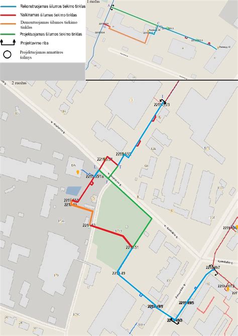 Energetinių tinklų modernizacijos schema