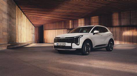 Infografika: Kia Sportage palyginimas su kitais Kia visureigiais