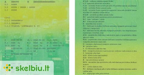 Nuotrauka: reikalingi dokumentai priekabos vilkimui