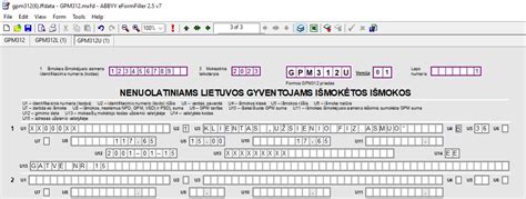 Autoserviso dokumentai GPM lengvatai