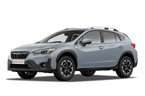 Subaru XV automobilis su 17 colių lietiniais ratlankiais