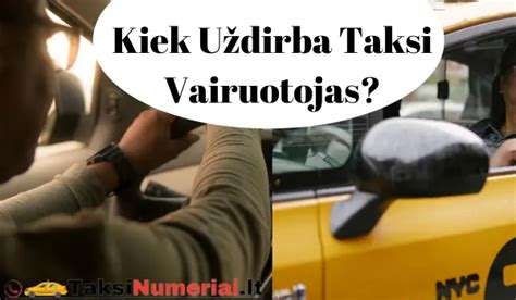 Infografika: Veiksniai, lemiantys taksi vairuotojo uždarbį (patirtis, vieta, darbo valandos, paslaugų kokybė)