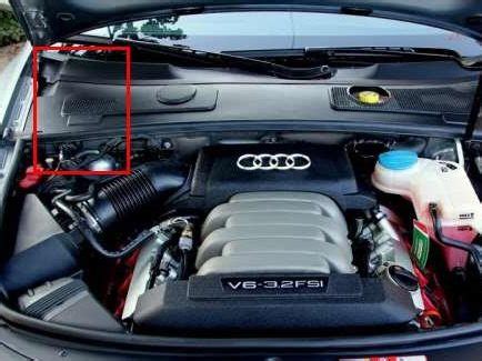 Audi A6 C6 važiuoklės schema