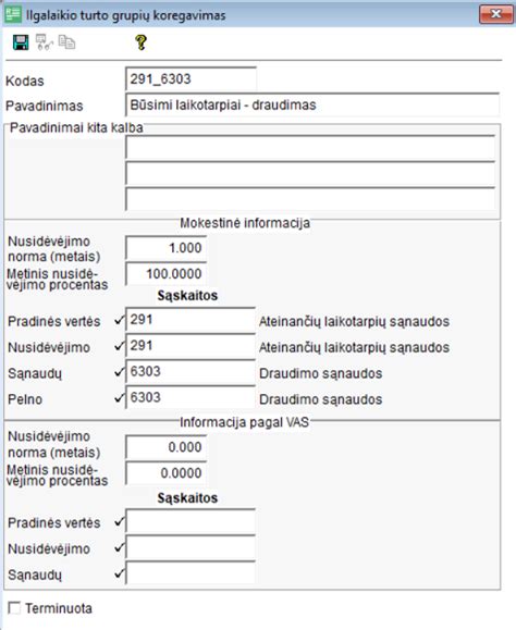 Draudimo polisų pasirinkimo schema