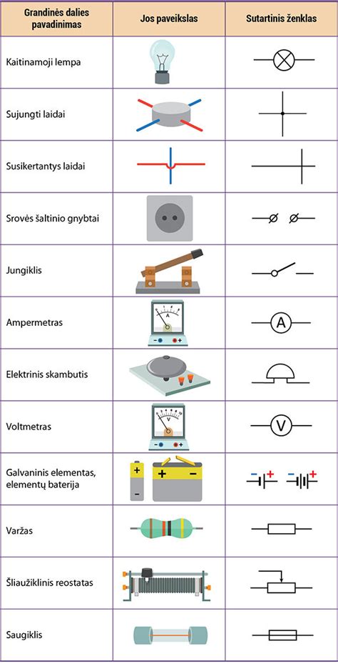 Infografika: Valytuvų elektros grandinė ir saugiklių vieta