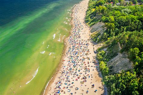 Vladyslavovo paplūdimys vasarą