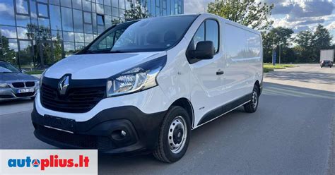 Teminė nuotrauka: Renault Kangoo arba Trafic komercinis furgonas