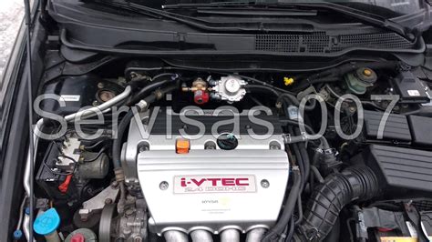Dujų įrangos montavimo schema automobilyje
