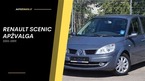 Renault Scenic interjero apžvalga su 20 colių ratlankiais