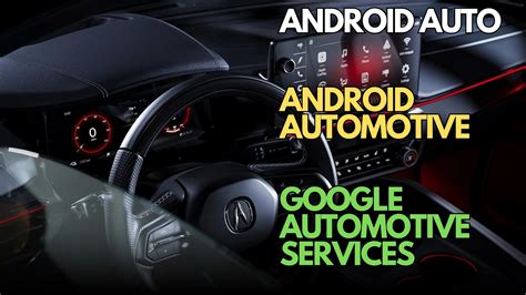 Google Automotive Services sistemos kalbos keitimo meniu ekrano nuotrauka